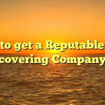 How to get a Reputable Roof covering Company