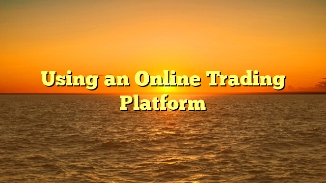 You are currently viewing Using an Online Trading Platform
